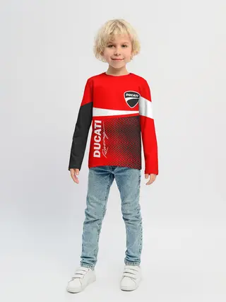 Детский лонгслив / DUCATI / ДУКАТИ / MOTOSPORT