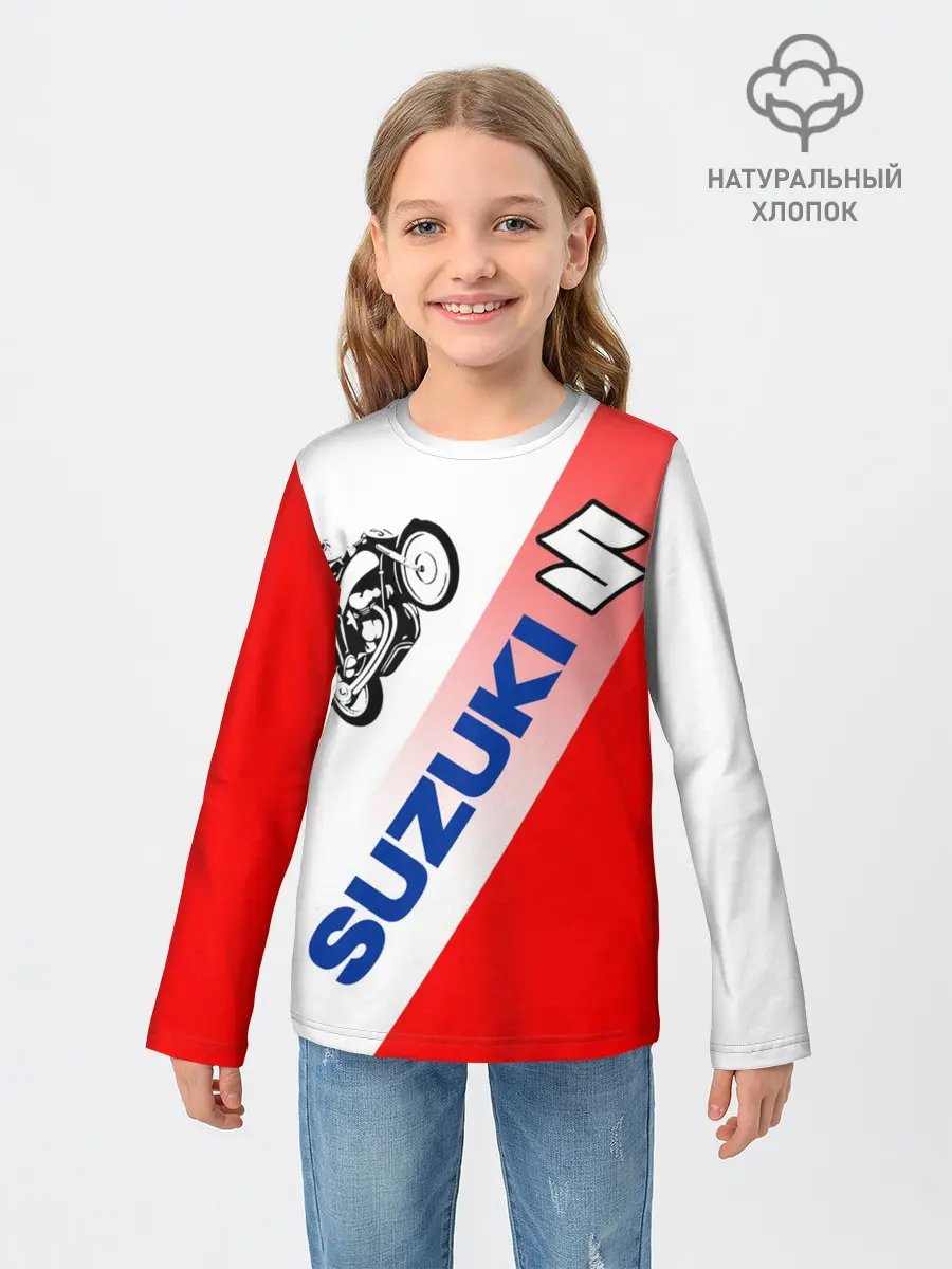 Детский лонгслив / SUZUKI / СУЗУКИ / RACING