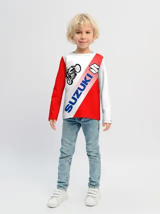 Детский лонгслив / SUZUKI / СУЗУКИ / RACING