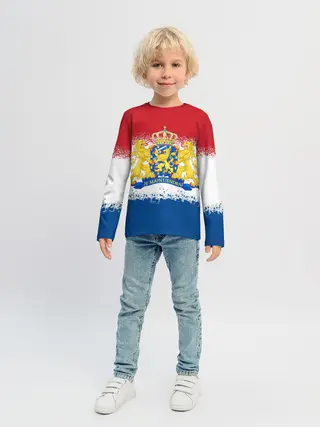 Детский лонгслив / Нидерланды