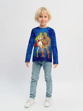 Детский лонгслив / Властелины вселенной, герои