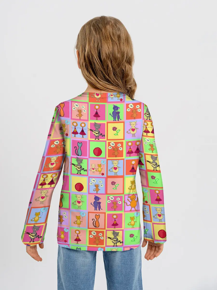 Детский лонгслив / Хороший день