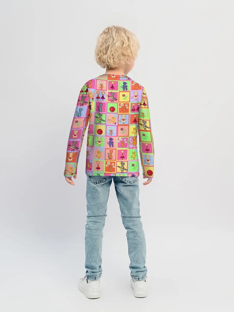 Детский лонгслив / Хороший день