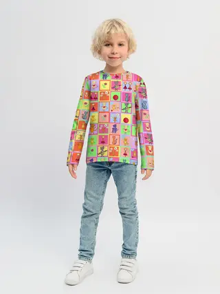 Детский лонгслив / Хороший день