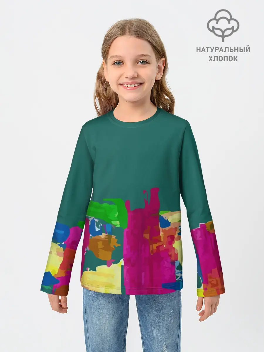 Детский лонгслив / Emerald Music