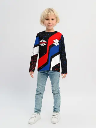Детский лонгслив / SUZUKI / СУЗУКИ / RACING