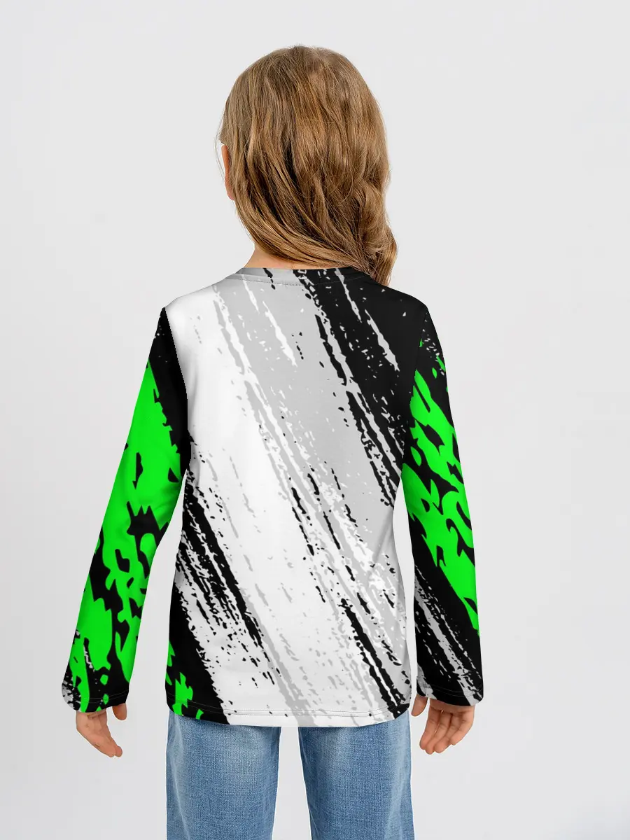 Детский лонгслив / KAWASAKI / КАВАСАКИ / SPORT