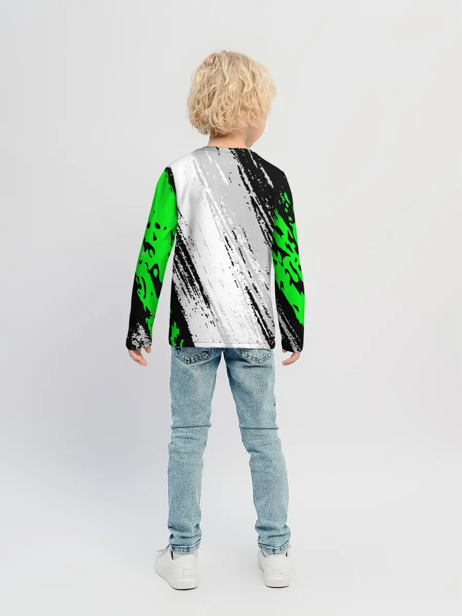 Детский лонгслив / KAWASAKI / КАВАСАКИ / SPORT