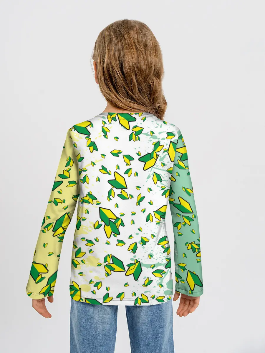 Детский лонгслив / JDM | ПАТТЕРН | ЯПОНОВОД