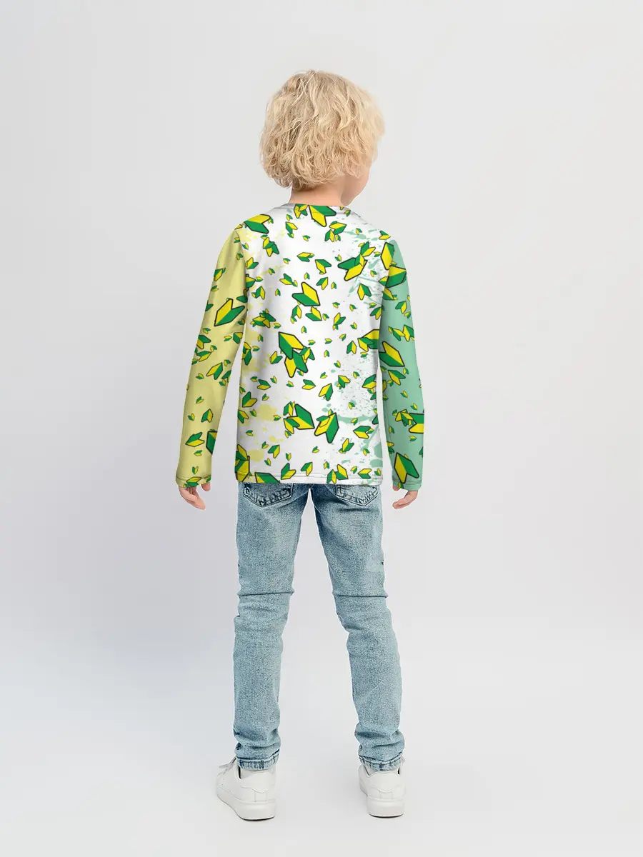 Детский лонгслив / JDM | ПАТТЕРН | ЯПОНОВОД