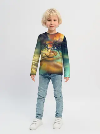 Детский лонгслив / ZENITSU | ЗЕНИТСУ | DEMON SLAYER