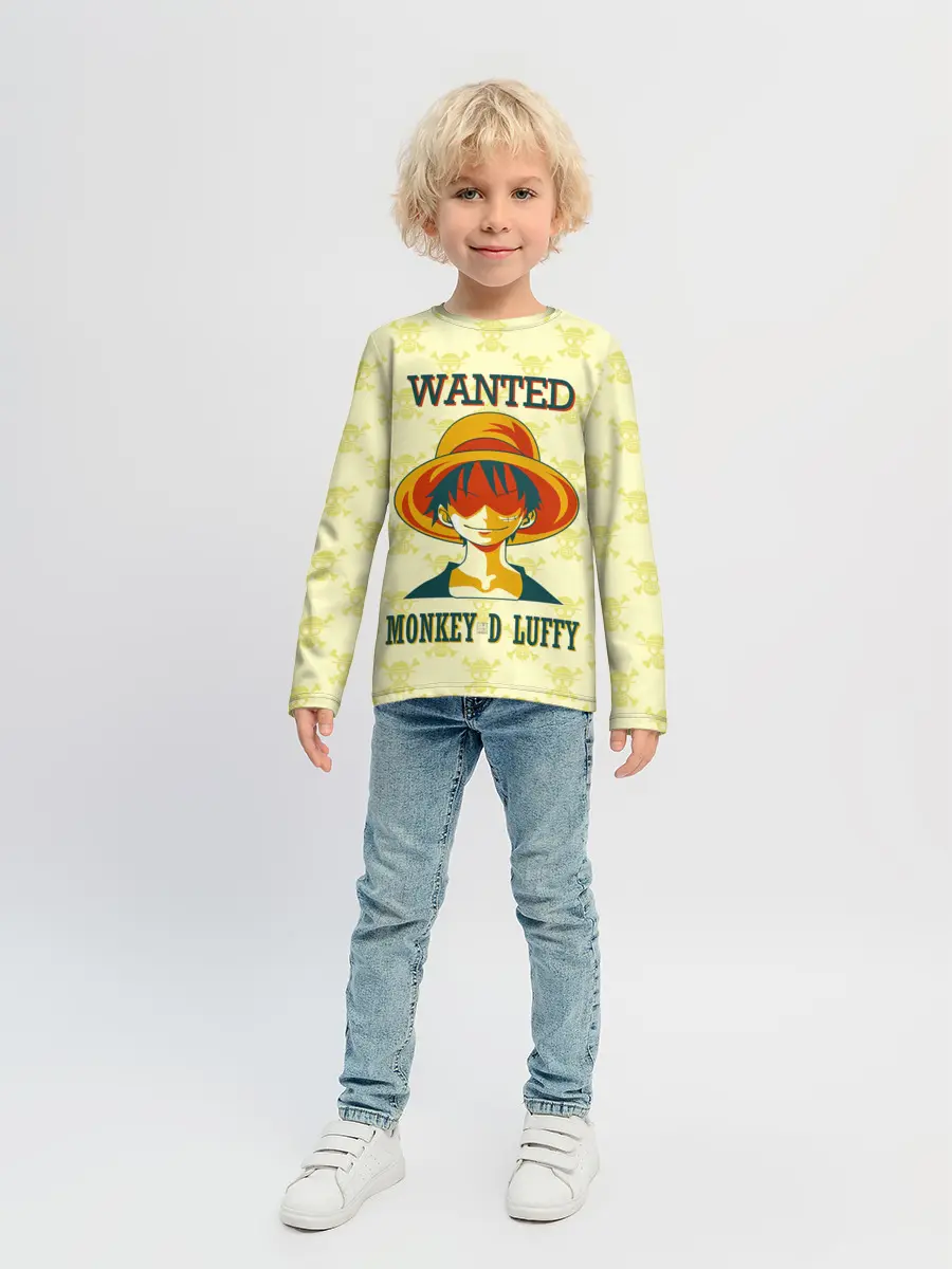 Детский лонгслив / Манки Д. Луффи One Piece