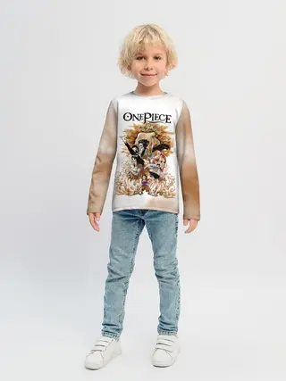 Детский лонгслив / One Piece. Пираты Соломенной Шляпы