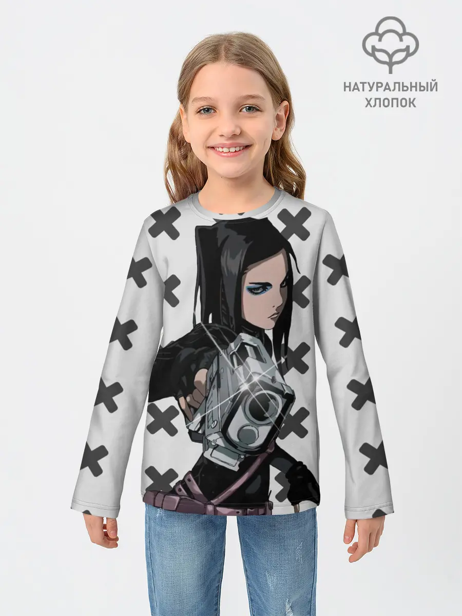 Детский лонгслив / Риэл Мэйер из Эрго Прокси