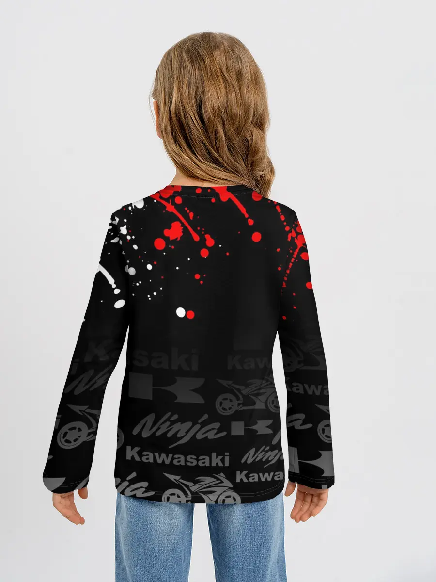 Детский лонгслив / KAWASAKI NINJA / NINJA RACING