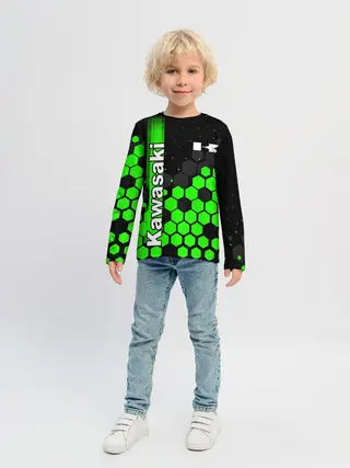 Детский лонгслив / KAWASAKI / КАВАСАКИ