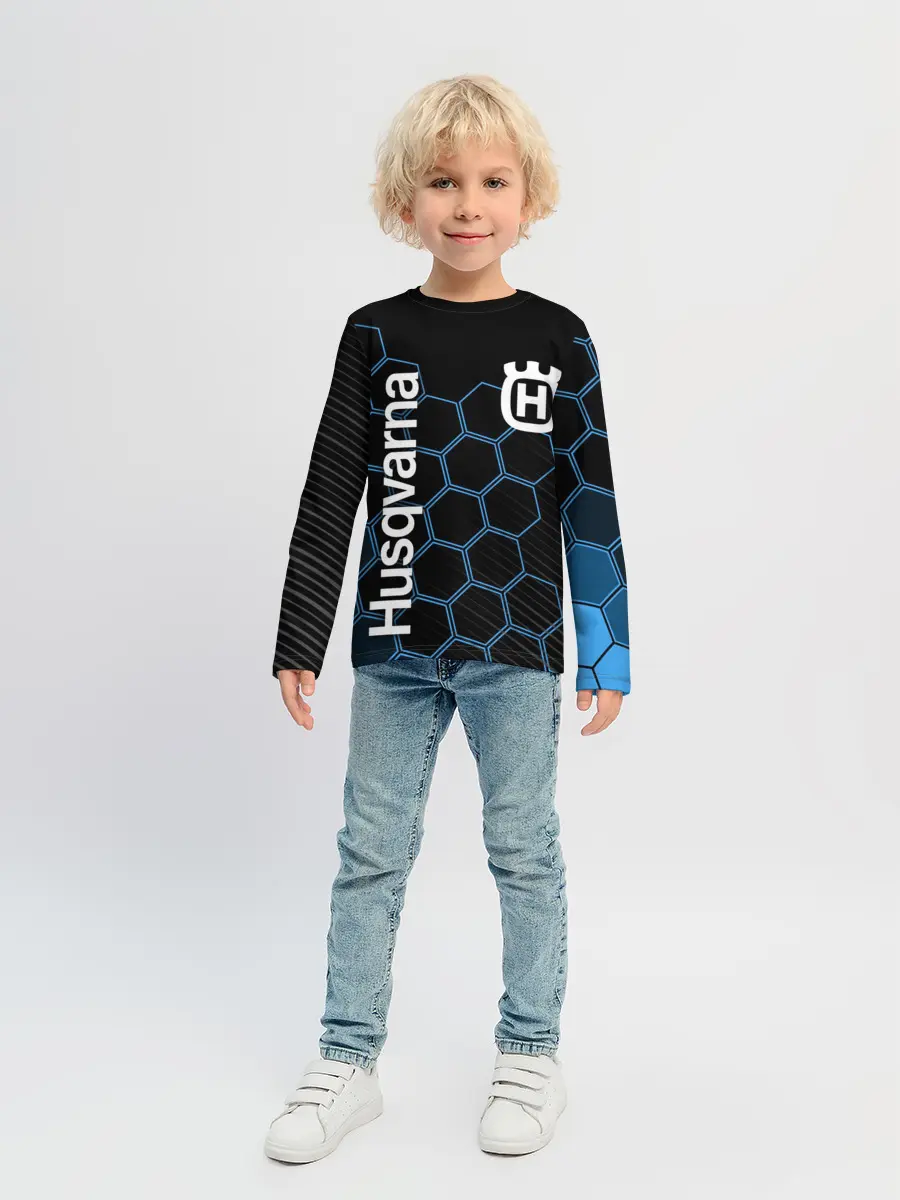 Детский лонгслив / HUSQVARNA / ХУСКВАРНА
