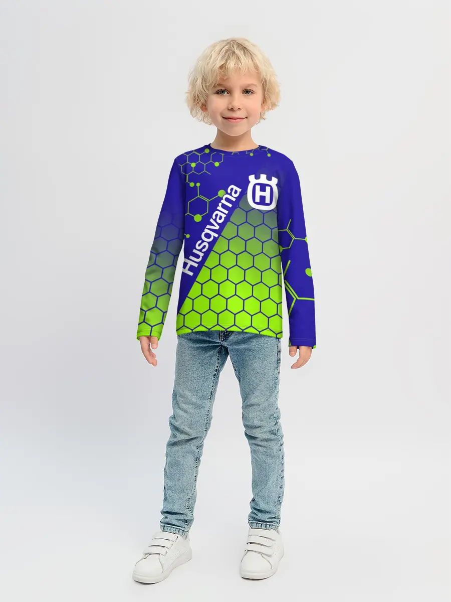 Детский лонгслив / HUSQVARNA / ХУСКВАРНА / SPORT