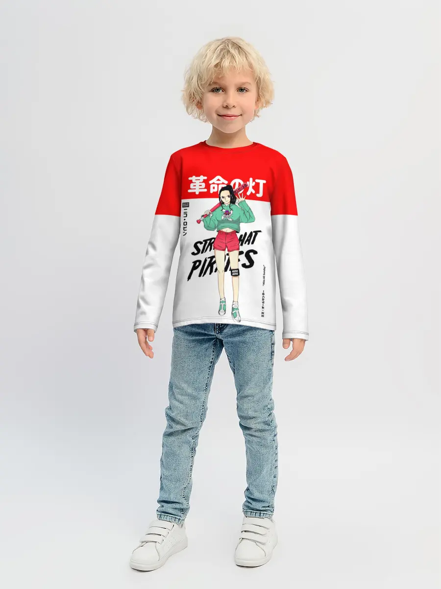 Детский лонгслив / Нико Робин | One Piece. Большой куш