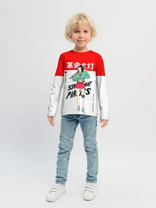 Детский лонгслив / Нико Робин | One Piece. Большой куш