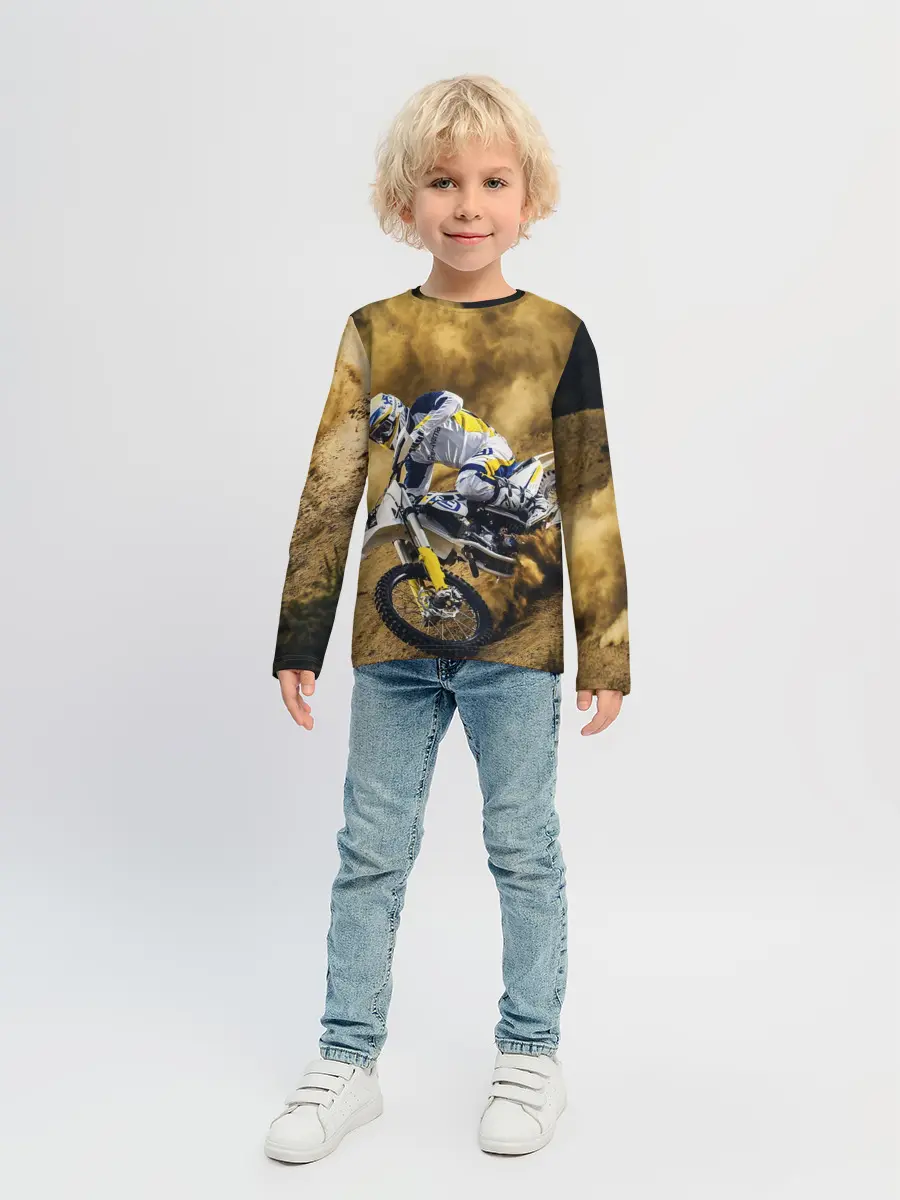 Детский лонгслив / HUSQVARNA / ХУСКВАРНА / SPORT