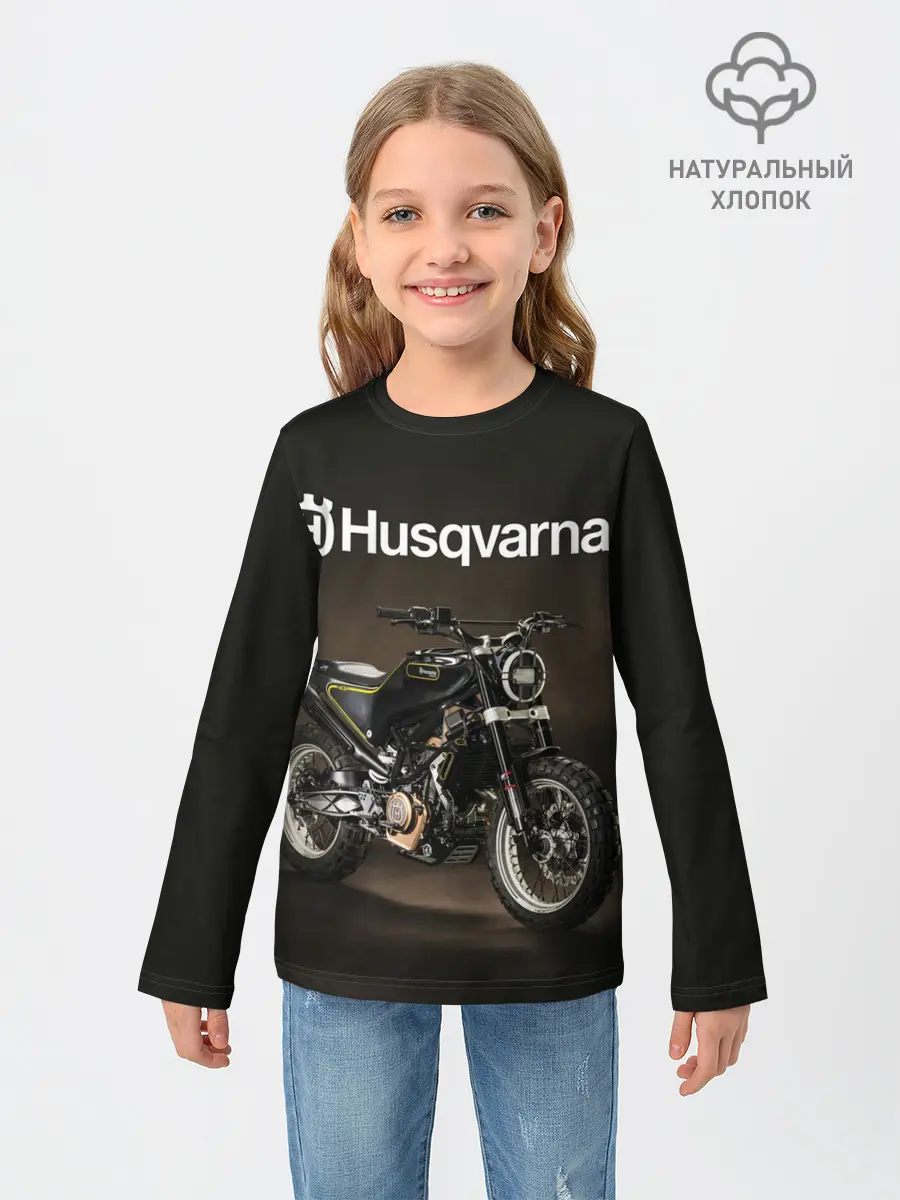 Детский лонгслив / HUSQVARNA / ХУСКВАРНА / SPORT