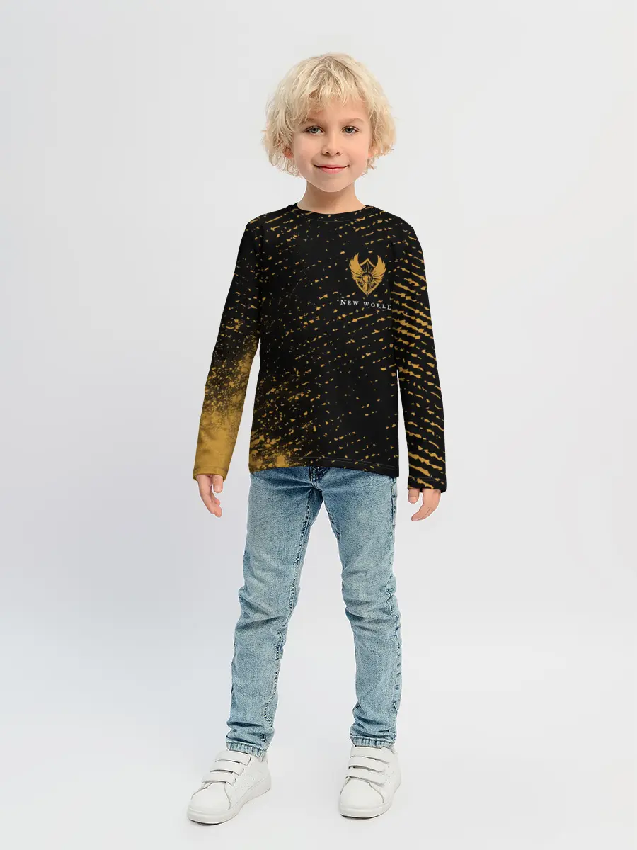 Детский лонгслив / New World - Мародеры - Взрыв