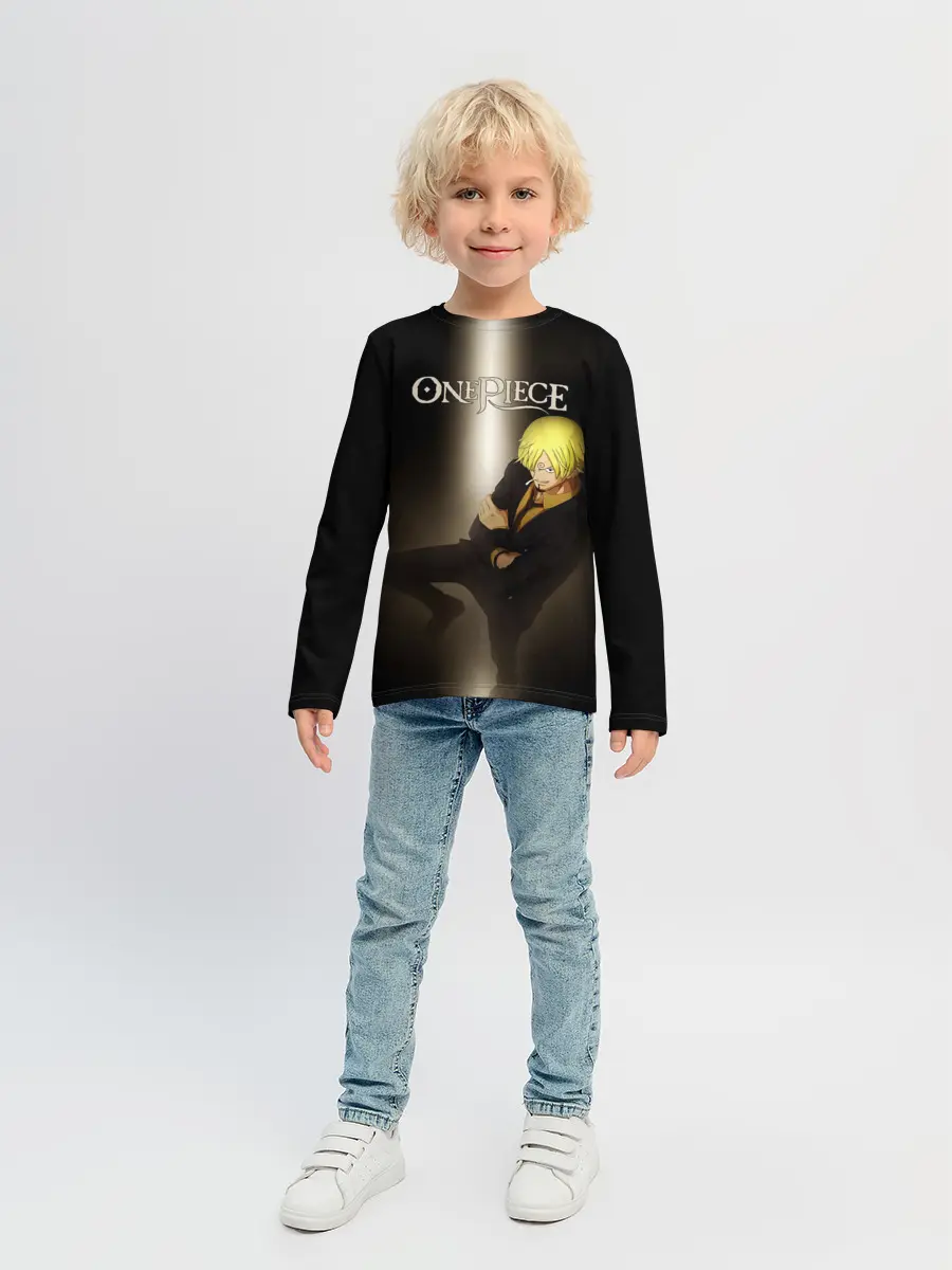 Детский лонгслив / Винсмок Санджи | One Piece. Большой куш