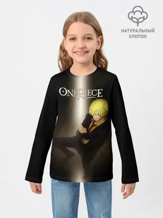 Детский лонгслив / Винсмок Санджи | One Piece. Большой куш
