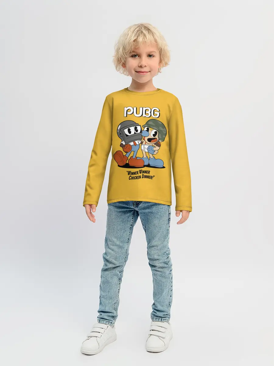 Детский лонгслив / Чашки победиетели