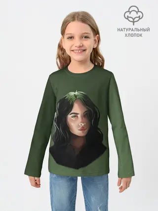 Детский лонгслив / BILLIE EILISH | БИЛЛИ АЙЛИШ