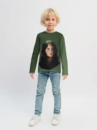 Детский лонгслив / BILLIE EILISH | БИЛЛИ АЙЛИШ