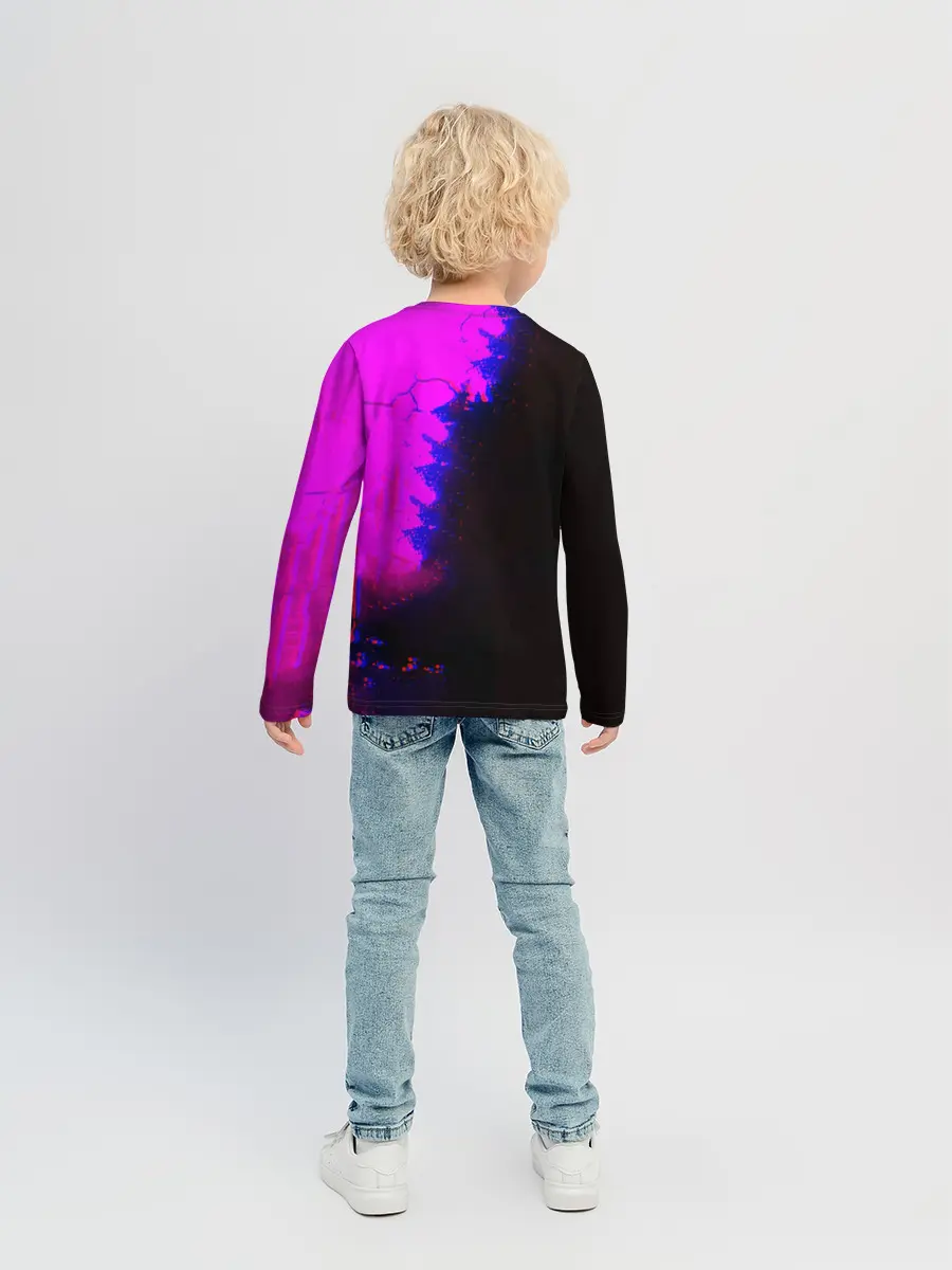 Детский лонгслив / Friday Night Funkin SKID