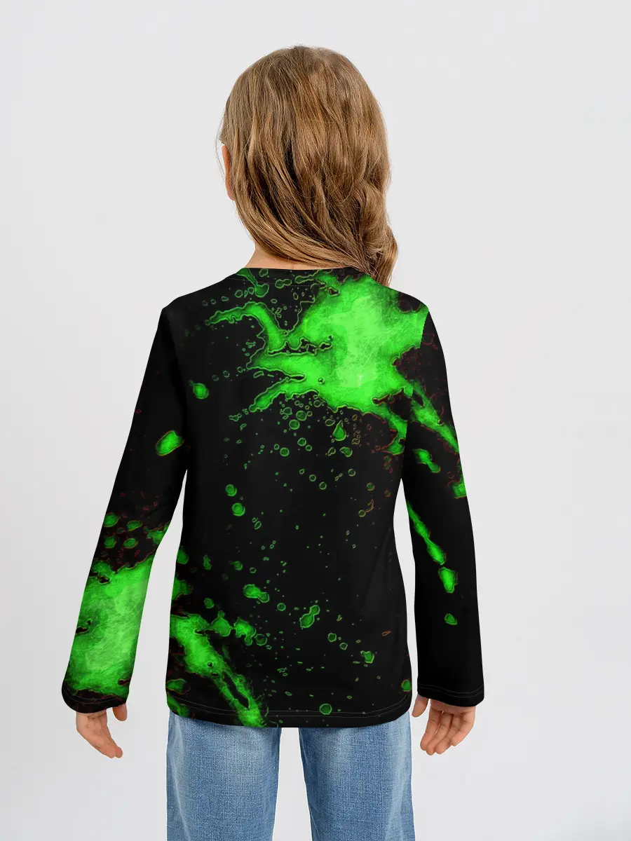 Детский лонгслив / Skid and Pump