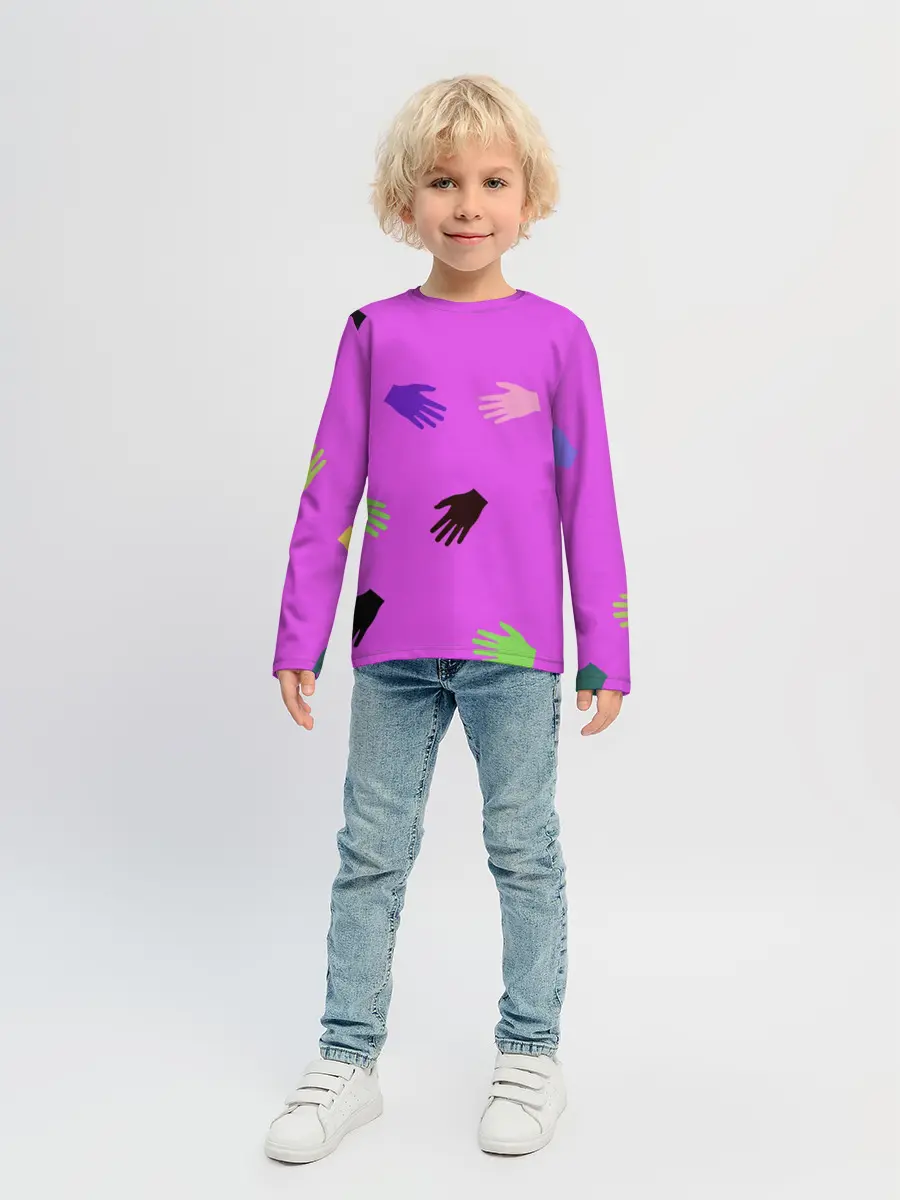 Детский лонгслив / Всё в твоих руках