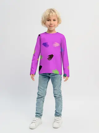 Детский лонгслив / Всё в твоих руках