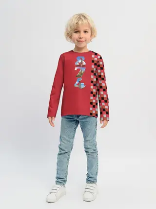 Детский лонгслив / Москва. День города 2021