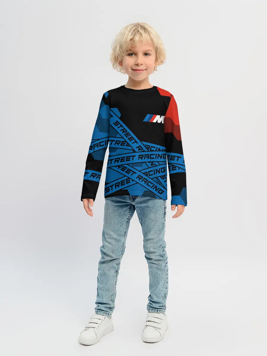 Детский лонгслив / BMW - Racing