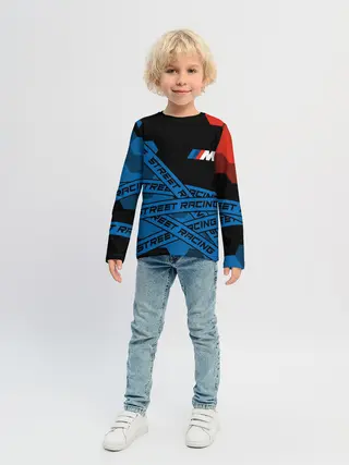 Детский лонгслив / BMW - Racing