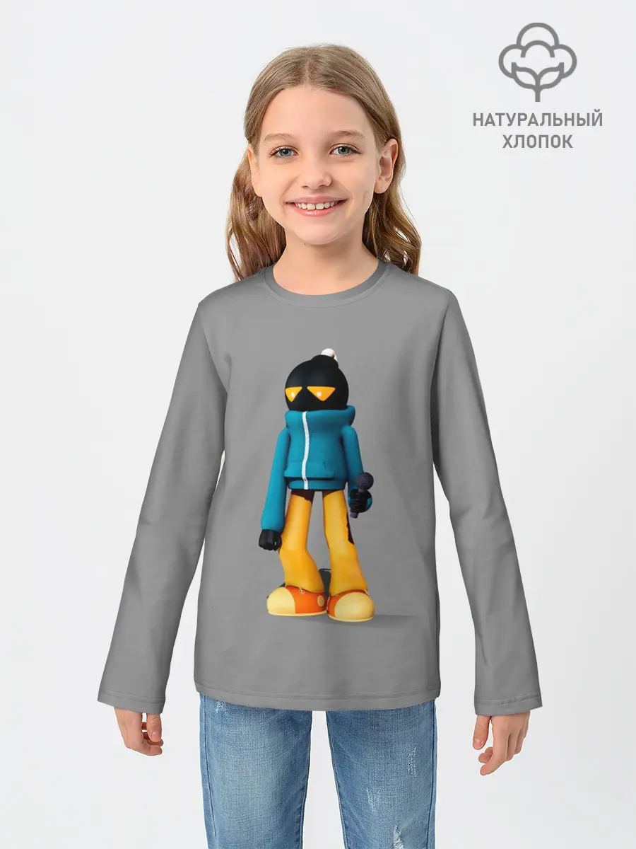 Детский лонгслив / Friday Night Funkin Whitty