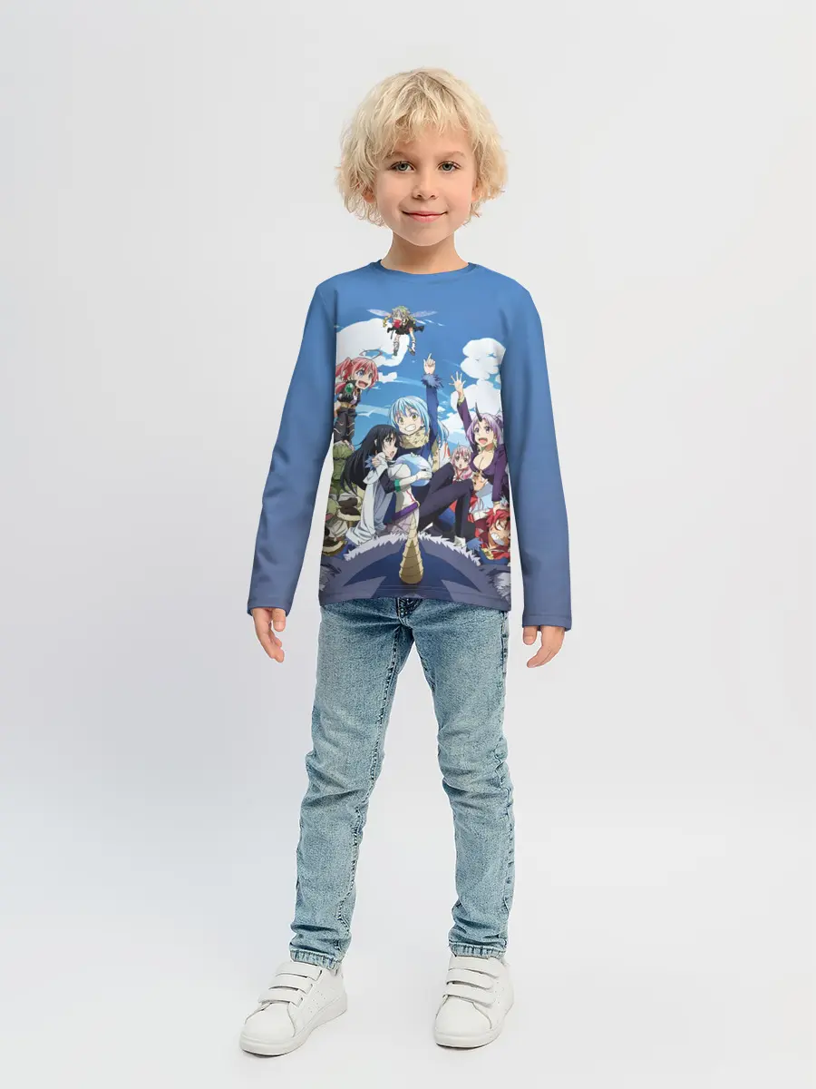 Детский лонгслив / Мое перерождение в слизь