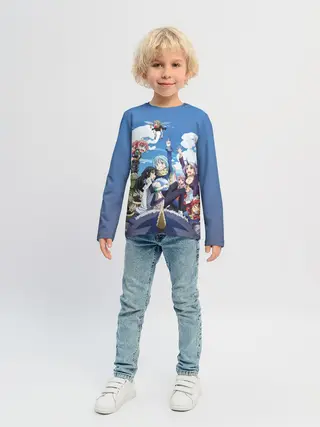 Детский лонгслив / Мое перерождение в слизь