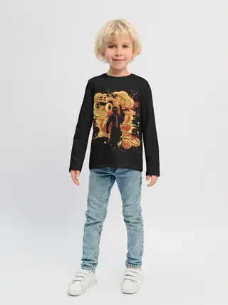 Детский лонгслив / Pubg Boy