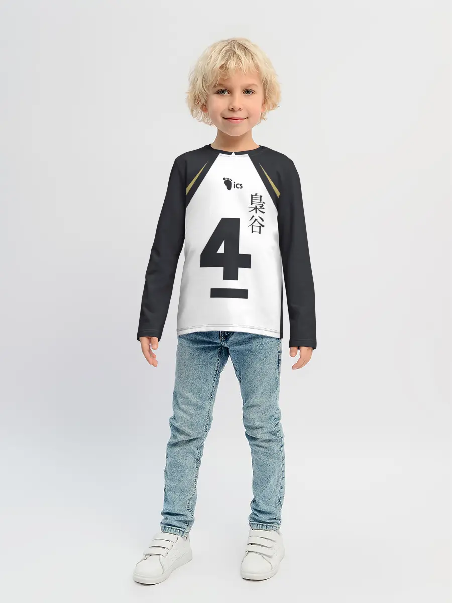 Детский лонгслив / Бокуто 4 форма Фукуродани