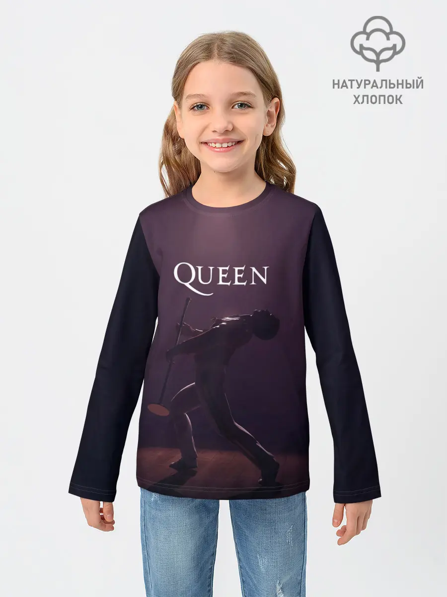 Детский лонгслив / Freddie Mercury | Queen