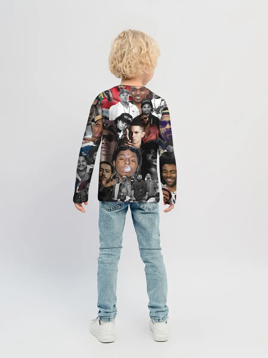 Детский лонгслив / Короли Рэпа | KING RAP