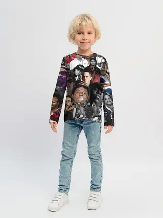 Детский лонгслив / Короли Рэпа | KING RAP