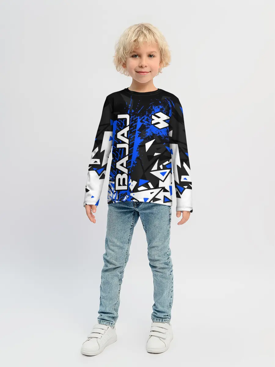 Детский лонгслив / BAJAJ / БАДЖАДЖ / MOTOSPORT