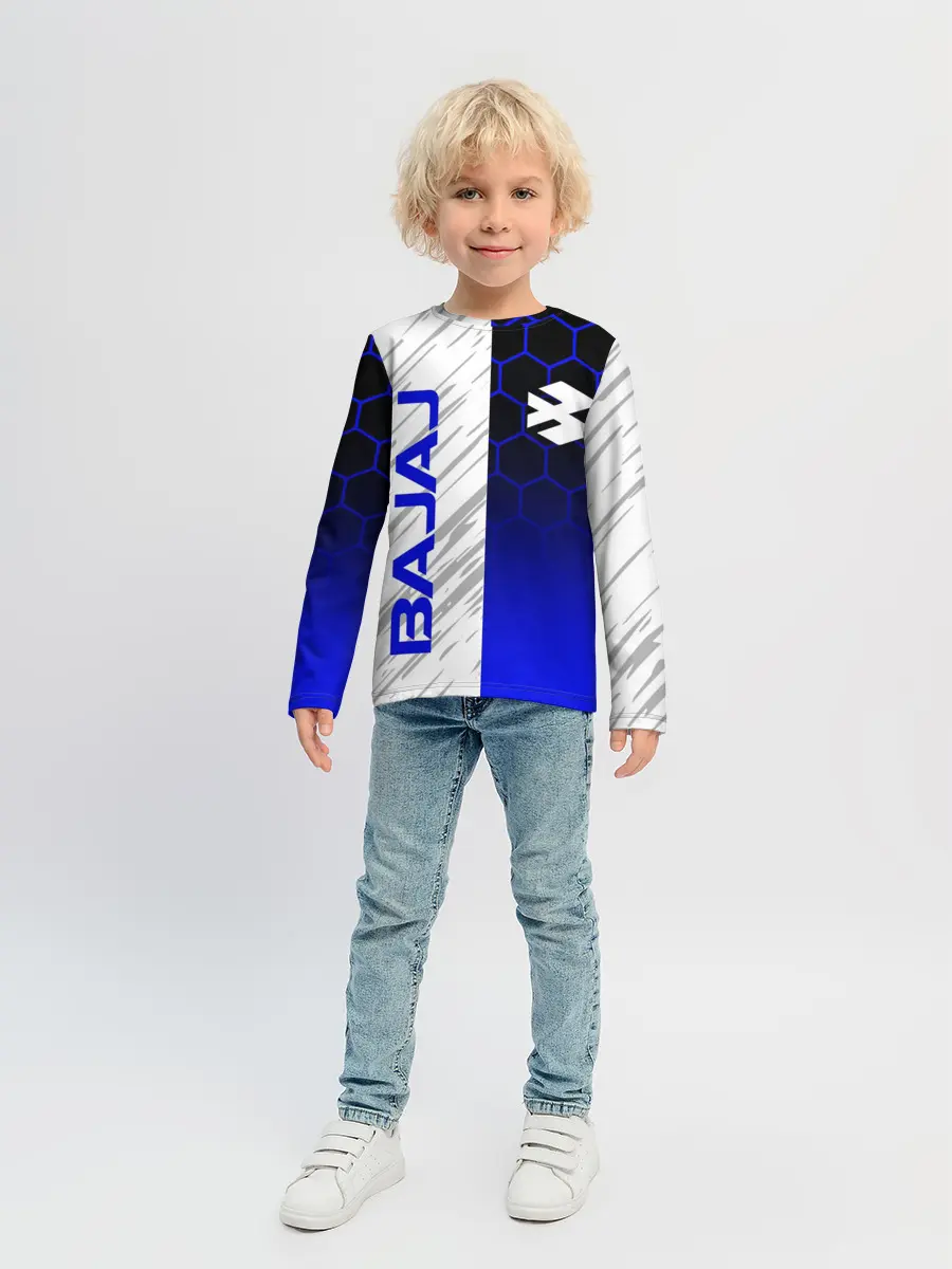 Детский лонгслив / BAJAJ / БАДЖАДЖ / MOTOSPORT