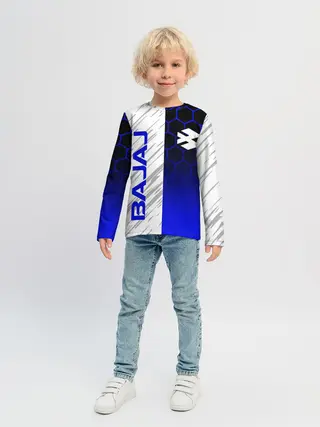 Детский лонгслив / BAJAJ / БАДЖАДЖ / MOTOSPORT